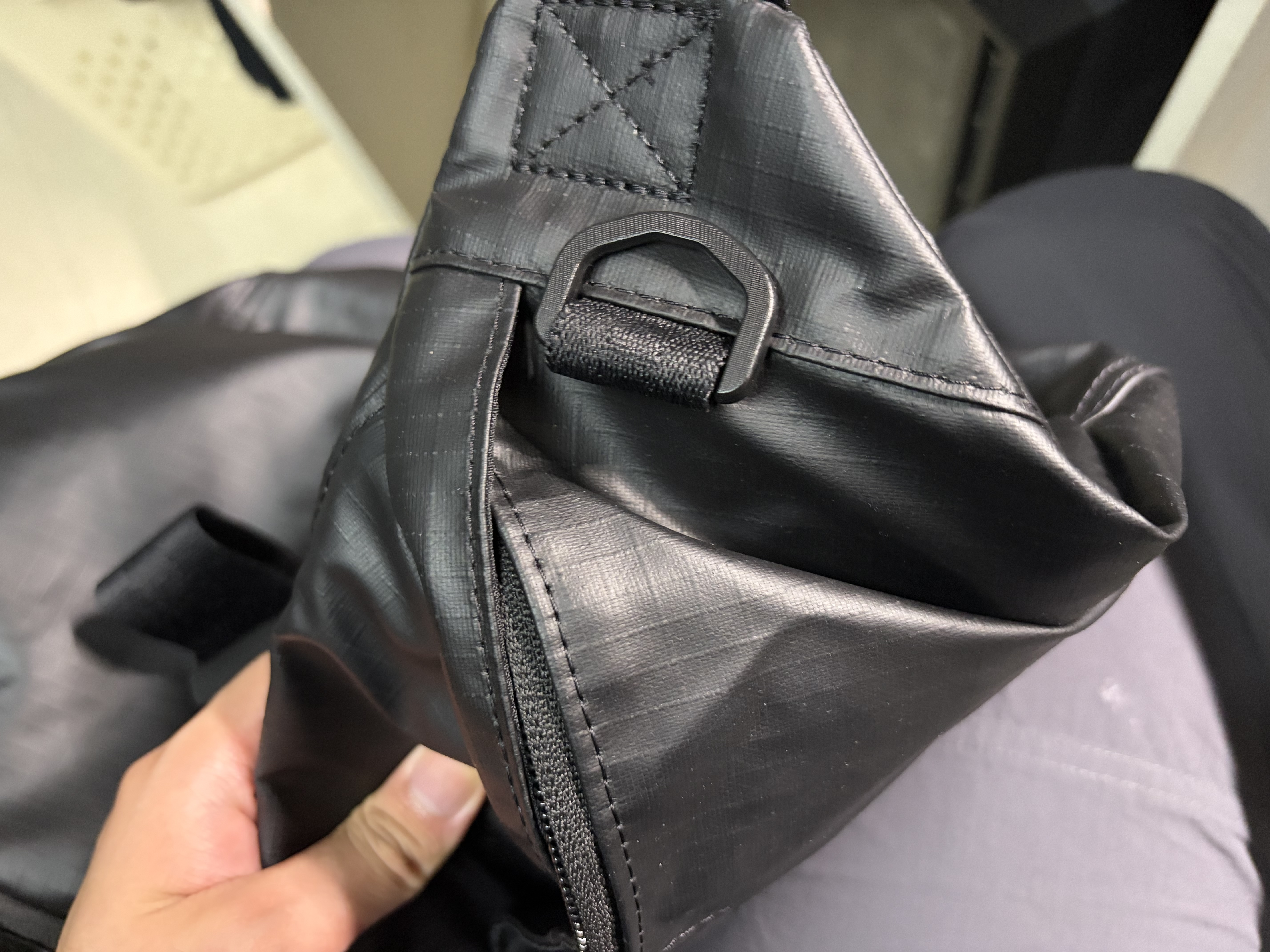 耐克NIKE男女 腰包 胸包HERITAGE 运动包 DB4697-010黑通款 实拍图