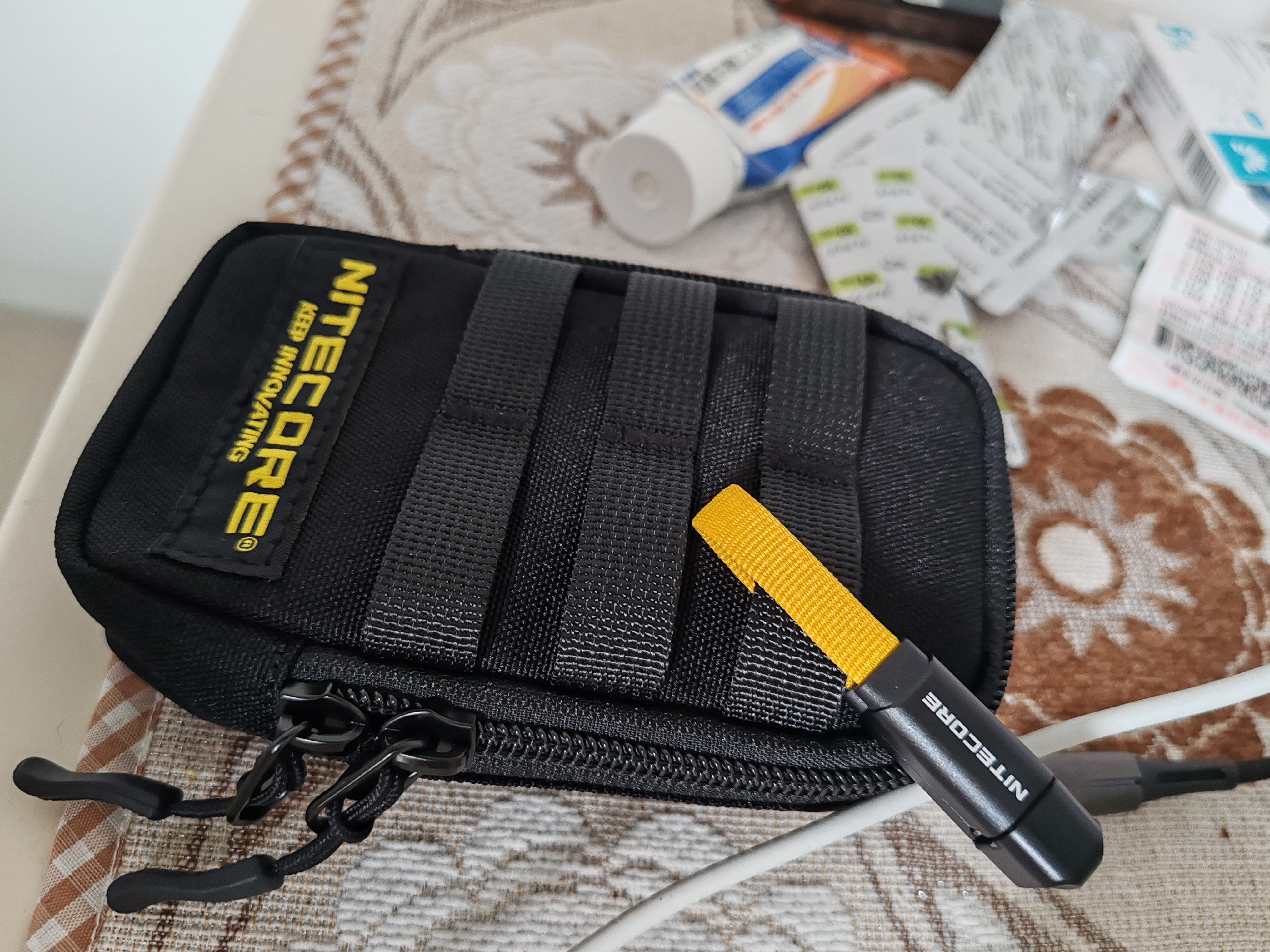 奈特科尔（NITECORE）NPP30户外跑步休闲多功能腰挂包旅行收纳包骑行腰包 黑色 实拍图