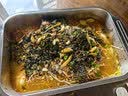 庄子然烤鱼盘304不锈钢烤鱼炉电磁炉燃气长方形盘家用商用烤鱼专用锅 加厚深盘45*27*8cm 玻璃盖-可装4斤左右 45cm 实拍图