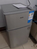 奥克斯小冰箱家用小型迷你冷藏冷冻两用出租房宿舍用节能省电寝室办公室电冰箱 【净化去味】146灰色【高效保鲜 铜管速冷】30L 实拍图