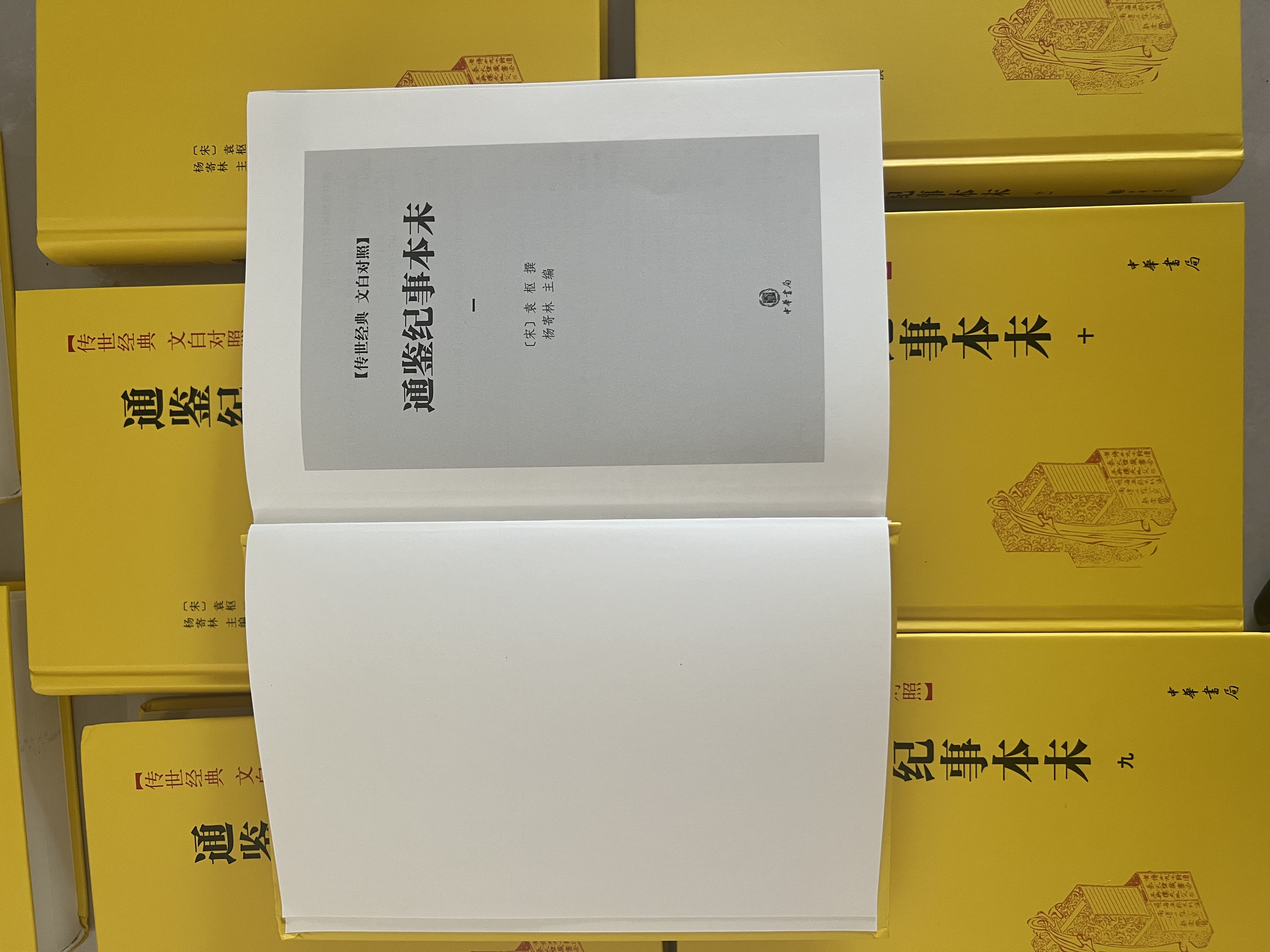 【配套资治通鉴】通鉴纪事本末精装 传世经典文白对照中华书局横排简体（全11册） 实拍图