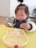 COOKSS儿童辅食勺子宝宝学吃饭PPSU叉勺弯头硅胶短柄训练勺 实拍图