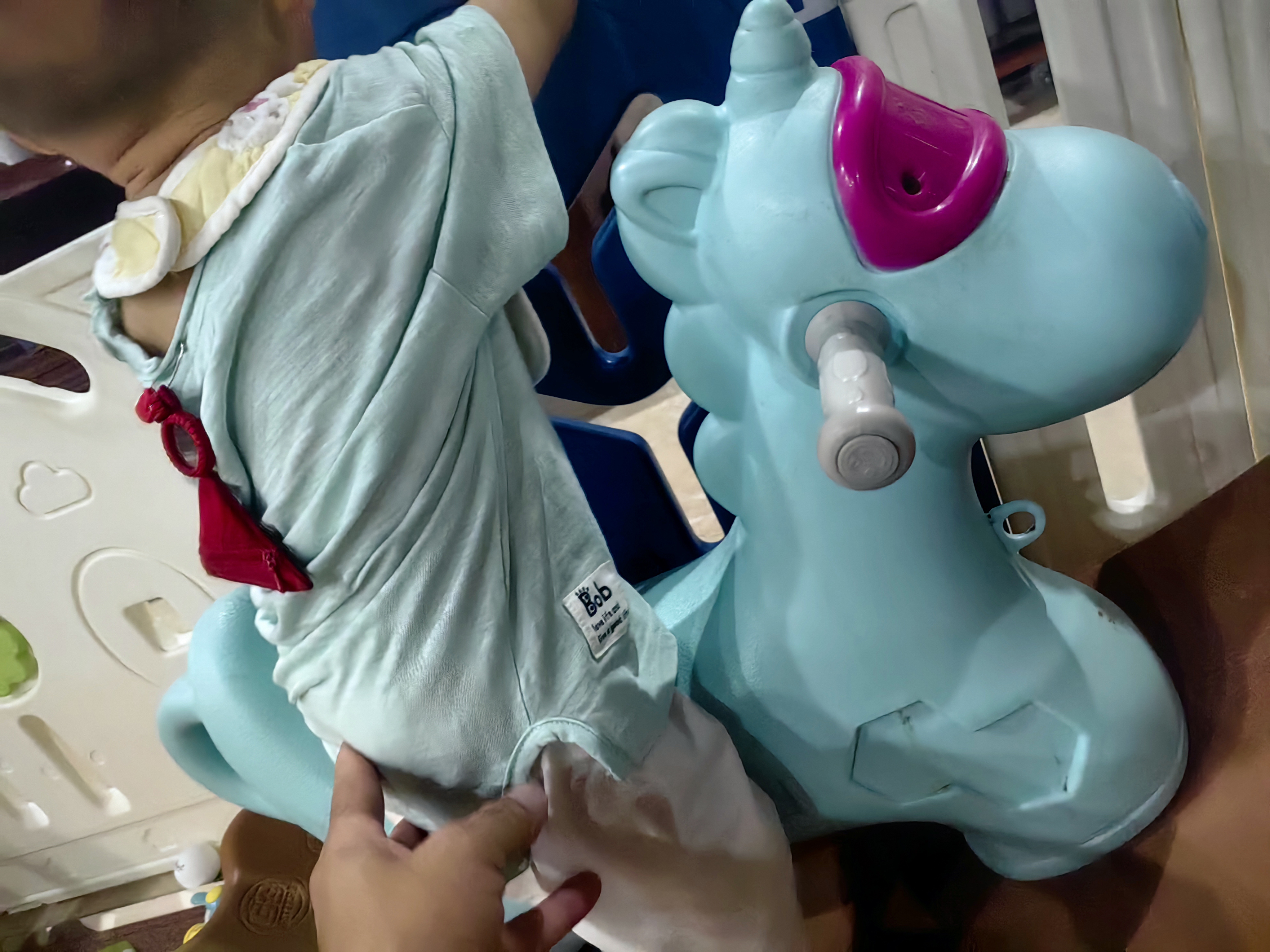 名典熊一体拉拉裤L码54片【9-12kg】婴儿尿不湿超薄干爽尿裤男女通用 实拍图