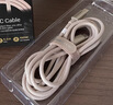 品胜[冰川透明]苹果17数据线type-c充电线双头PD60W快充车载适用iPhone16/15手机平板iPad笔记本2m 实拍图