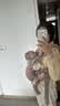 BabyBjorn瑞典品牌进口透气婴幼儿背带抱娃神器Harmony背带0-3岁 达斯丁粉 实拍图