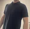 迪桑特（DESCENTE）TRAINING系列男士运动健身TOYOBO吸湿速干防晒短袖翻领POLO衫新品 BK-黑色 L (175/96A) 晒单实拍图