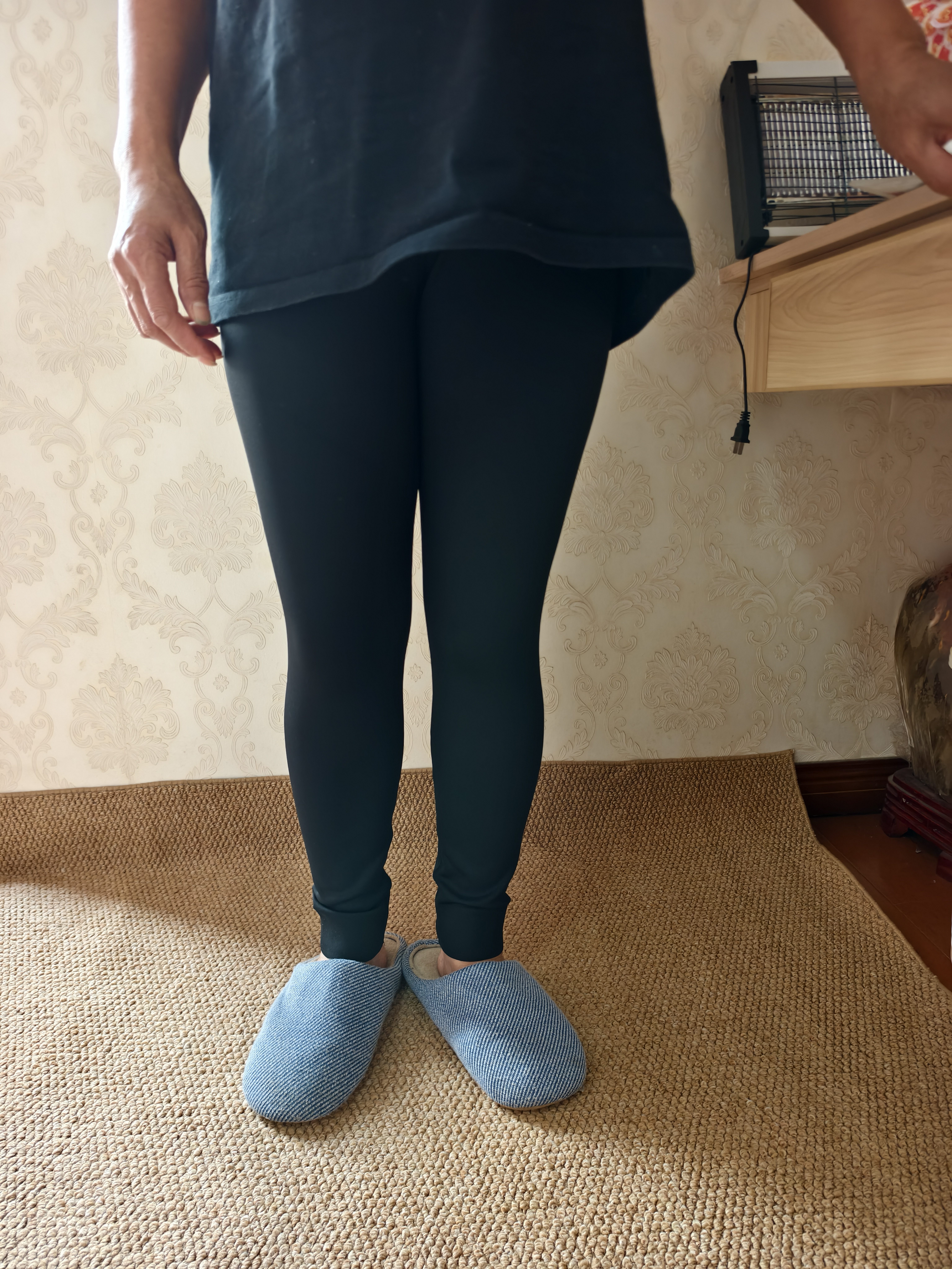 猫人加绒鲨鱼裤女外穿秋冬季加厚保暖紧身瘦腿黑色高腰瑜伽芭比打底裤 实拍图