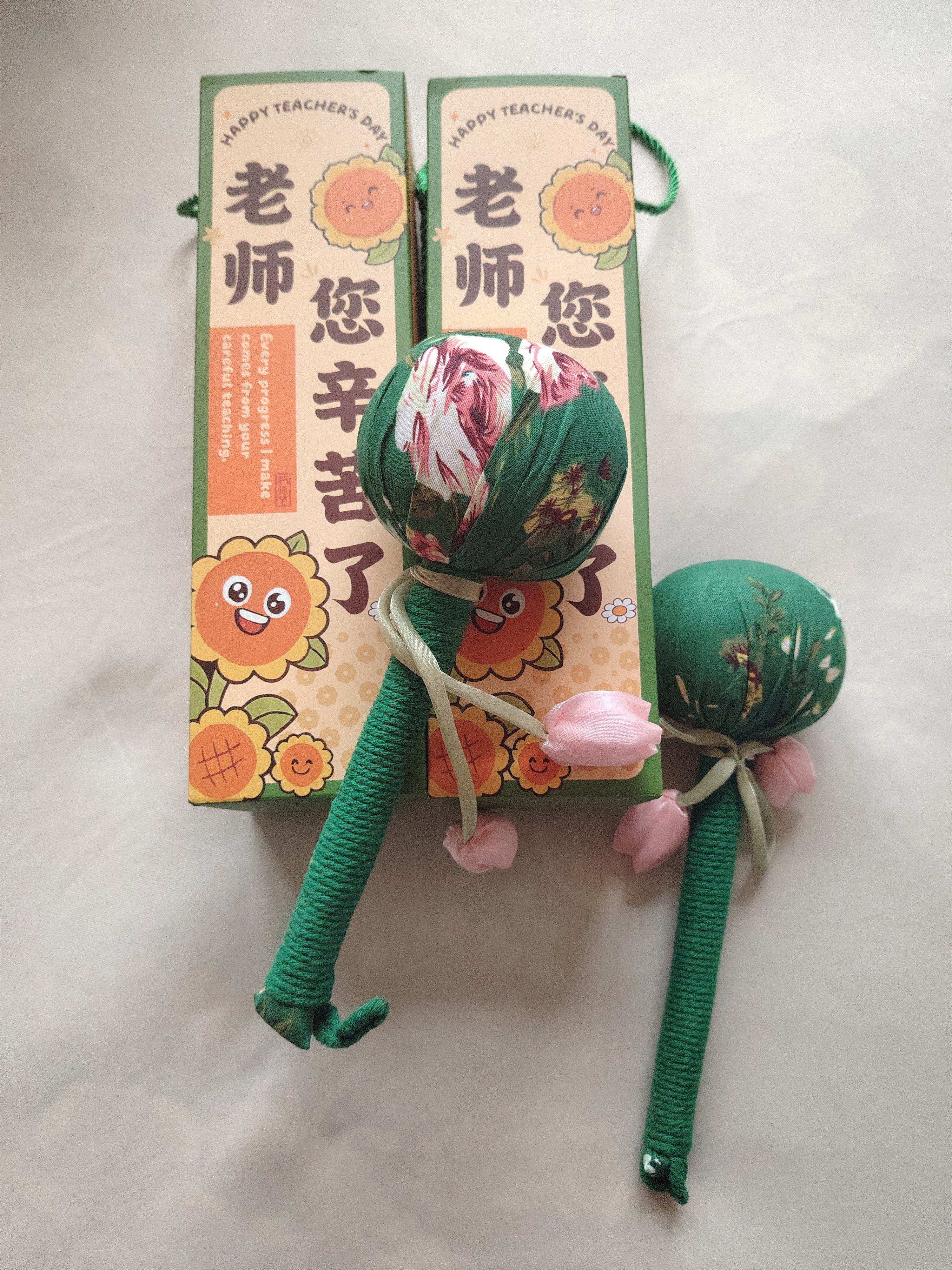 甜蜜点教师节礼物艾草锤手工DIY材料实用礼物送女老师幼儿园小礼品 实拍图