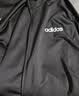 adidas休闲舒适三条纹立领夹克外套卫衣男装秋季阿迪达斯轻运动 黑色/白（推荐选大一码）   S 实拍图