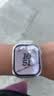 Apple/苹果 Watch S11 智能手表GPS+蜂窝款46毫米银色铝金属表壳雾紫色运动型表带S/M MFDK4CH/B 实拍图