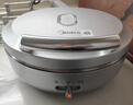 美的（Midea）小钢炮电饼铛钛钢0涂层不锈钢2026年新款 家用小型40mm加大加深双面加热烙饼锅电煎锅京东自营S3ti 实拍图