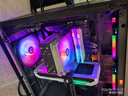 利民（thermalright）TL-C12C-S 黑色argb12cm机箱风扇 argb 风扇 支持神光同步 4PIN PWM 调速风扇 实拍图