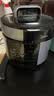 美的（Midea）电压力锅0涂层5L家用大容量智能钢胆大屏操控智能开盖煮双胆电饭煲适用4-6人E5915G京东自营 实拍图