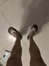 hippobloo河马泰国进口乳胶人字拖男女舒适防滑橡胶凉拖鞋海边沙滩ins潮拖 白蓝红 43 (泰11.5)【正码正拍】 实拍图