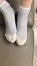 京东京造儿童袜子夏季薄款男女童袜子儿童棉白色校园网眼运动袜透气青少年 实拍图