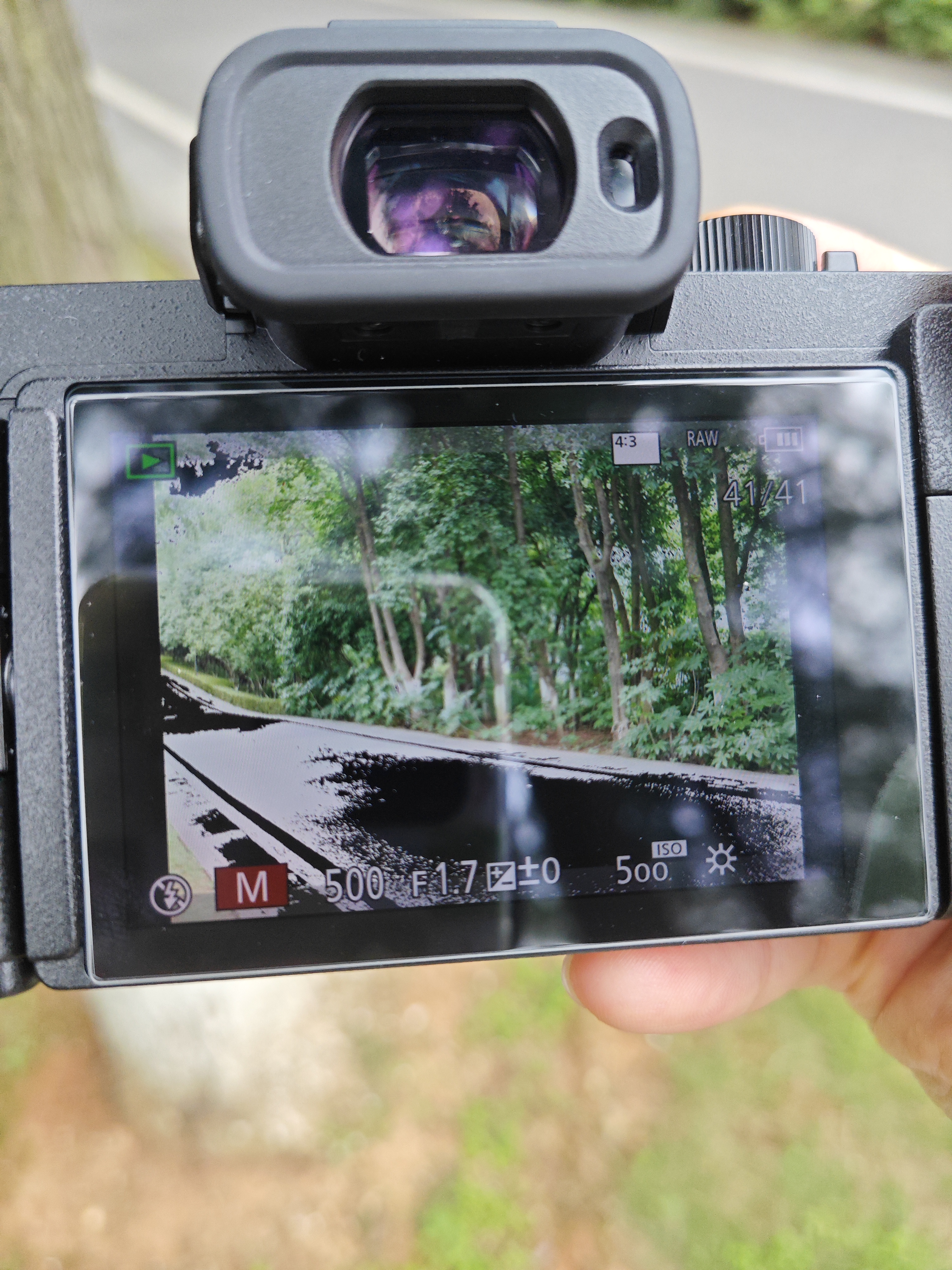 松下（Panasonic）Lumix G100D M43画幅相机 M43卡口 微单相机 无反数码相机 G100D单机+【25mmF1.7】单镜头定焦 实拍图