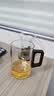 茗光茶杯茶水分离泡茶杯玻璃水杯男士茶杯办公玻璃高硼硅绿茶杯 实拍图