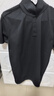 京东京造夏季运动短袖男士t恤polo衫男跑步健身户外速干衣服 黑色 3.0 L 实拍图