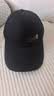 热销棒球帽鸭舌帽春夏男女大檐遮阳三明治帆布户外帽子钓鱼高尔夫 黑色 均码 可调节 实拍图