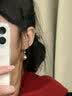 戚小米s999足银耳钉女法式复古仿珍珠耳钩纯银耳环优雅耳坠气质养耳洞 实拍图
