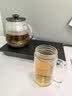 FUNORK全自动上水电热水壶煮茶烧水一体机茶台泡茶烧水壶茶几茶桌嵌入式抽水电茶壶茶具套装 1L 钛灰色-双壶上水煮茶款（37*20cm） 实拍图