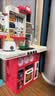 Eve Stone SPECIAL GIRL LIKE YOU玩具女孩厨房玩具3-6岁套装仿真厨具做饭煮饭儿童过家家2女童1到3 超大号100cm+烧烤台+91件套红 小厨房4岁男女孩6-12宝宝1到 实拍图