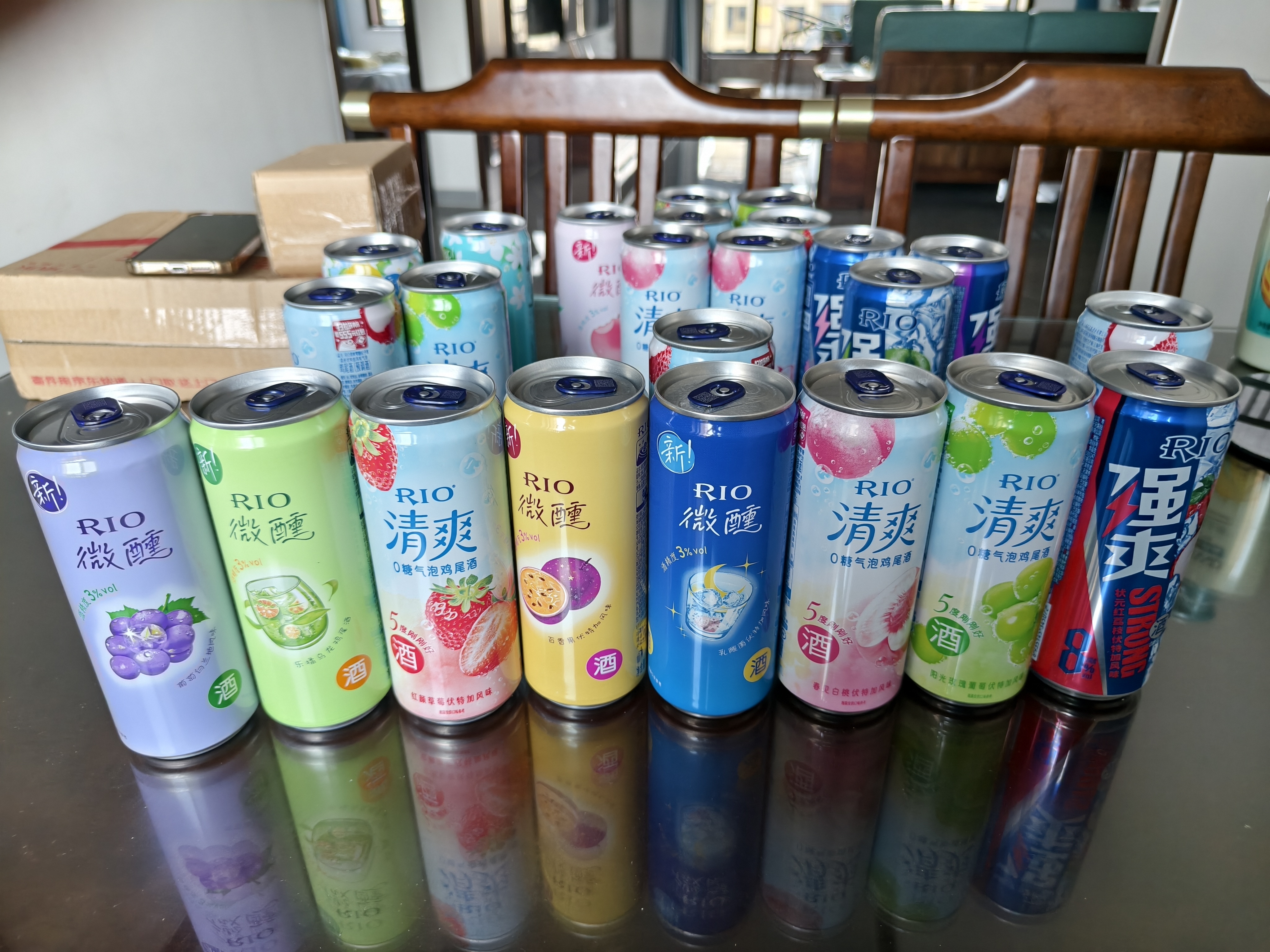 锐澳（RIO）预调 鸡尾酒 冰饮果酒 微醺清爽强爽组合装 330ml*24罐口味随机 实拍图