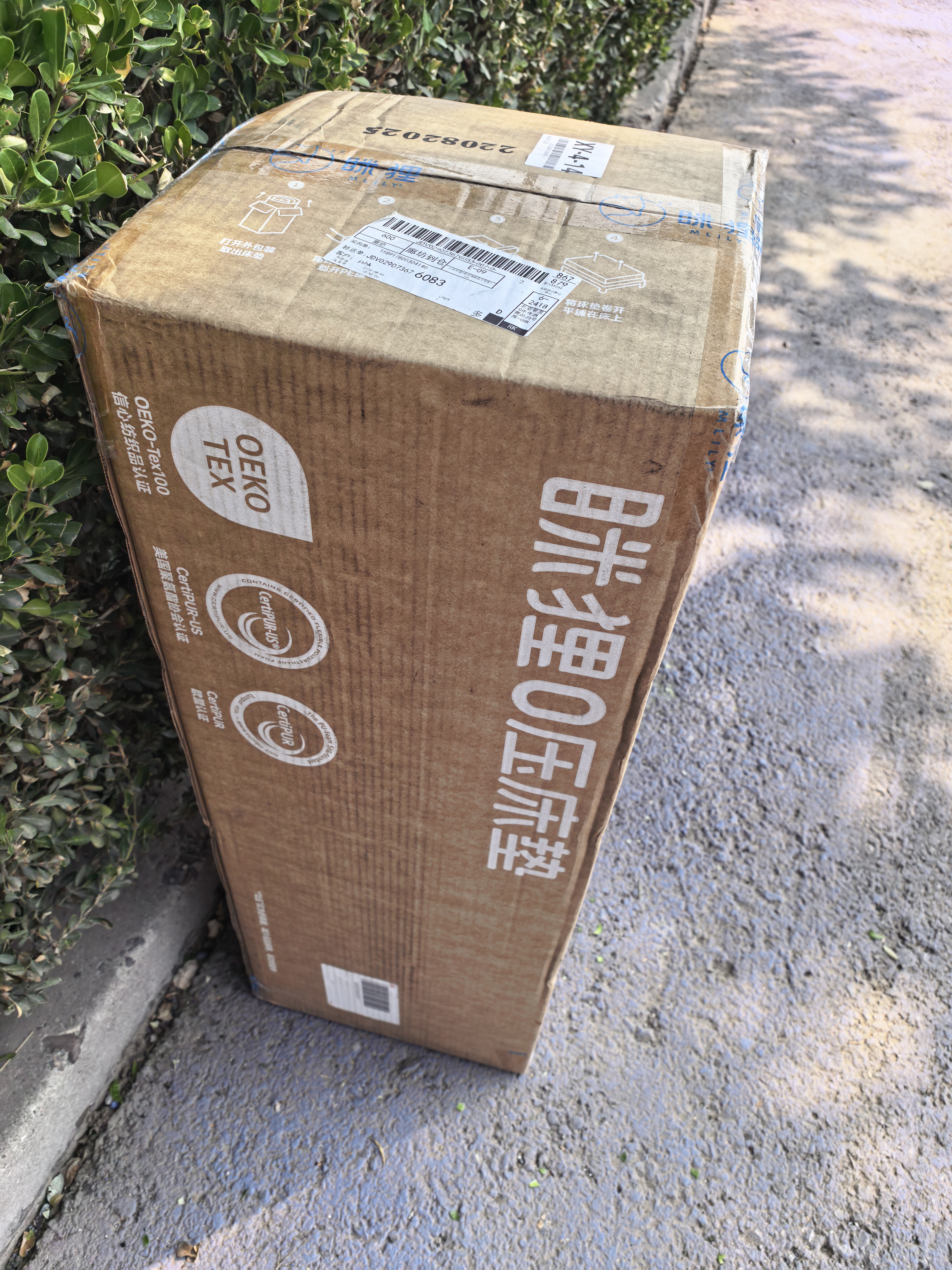 MLILY眯狸学生宿舍床垫单人零压记忆棉海绵地铺褥子榻榻米软垫0.9*1.9m 实拍图