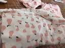 红豆儿童睡衣春秋纯棉男女中大童家居服套装薄款A类抑菌小童长袖睡衣 3118（粉色鸭梨） 140 实拍图