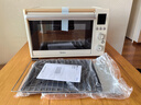 美的（Midea）35L家用多功能烘焙电烤箱 双层玻璃门/精准控温/热风烘烤/搪瓷内胆 PT3530W-D 实拍图