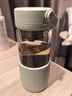 北鼎（Buydeem）泡茶随手杯茶水分离杯纯钛茶篮玻璃水杯男女款杯子七夕情人节礼物 实拍图