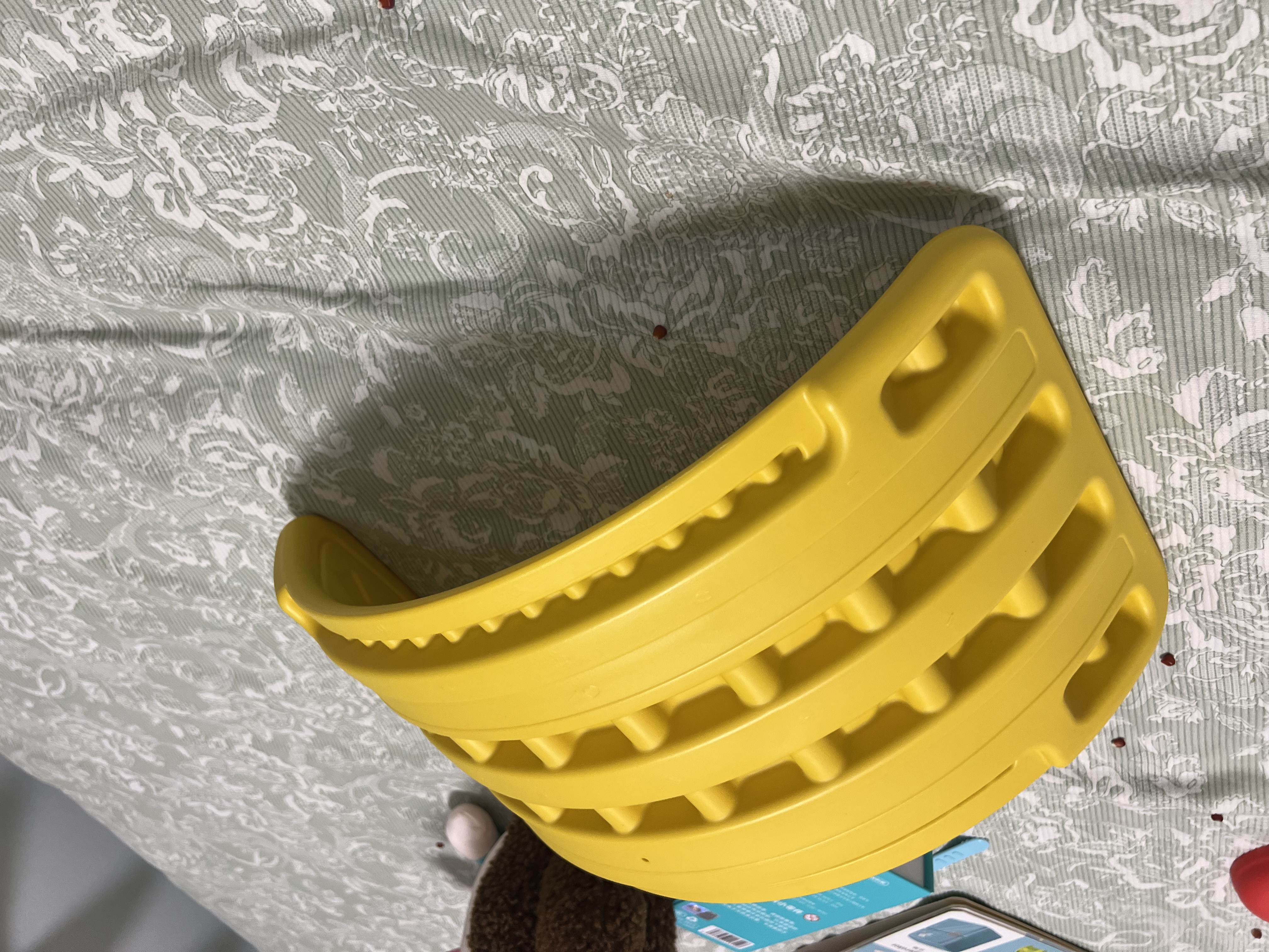 科巢跷跷板儿童室内聪明板平衡板感统训练家用专注力弯曲板玩具 小童款-伯克黄【60斤内可用】 实拍图