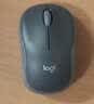 罗技（Logitech）M185鼠标 无线鼠标 办公鼠标 对称鼠标 黑色灰边 带无线2.4G接收器 实拍图