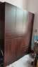杉竹【包安装】实木衣柜卧室轻奢大衣柜带抽屉家用大储物收纳柜子 【四门】1.6米主柜 实拍图