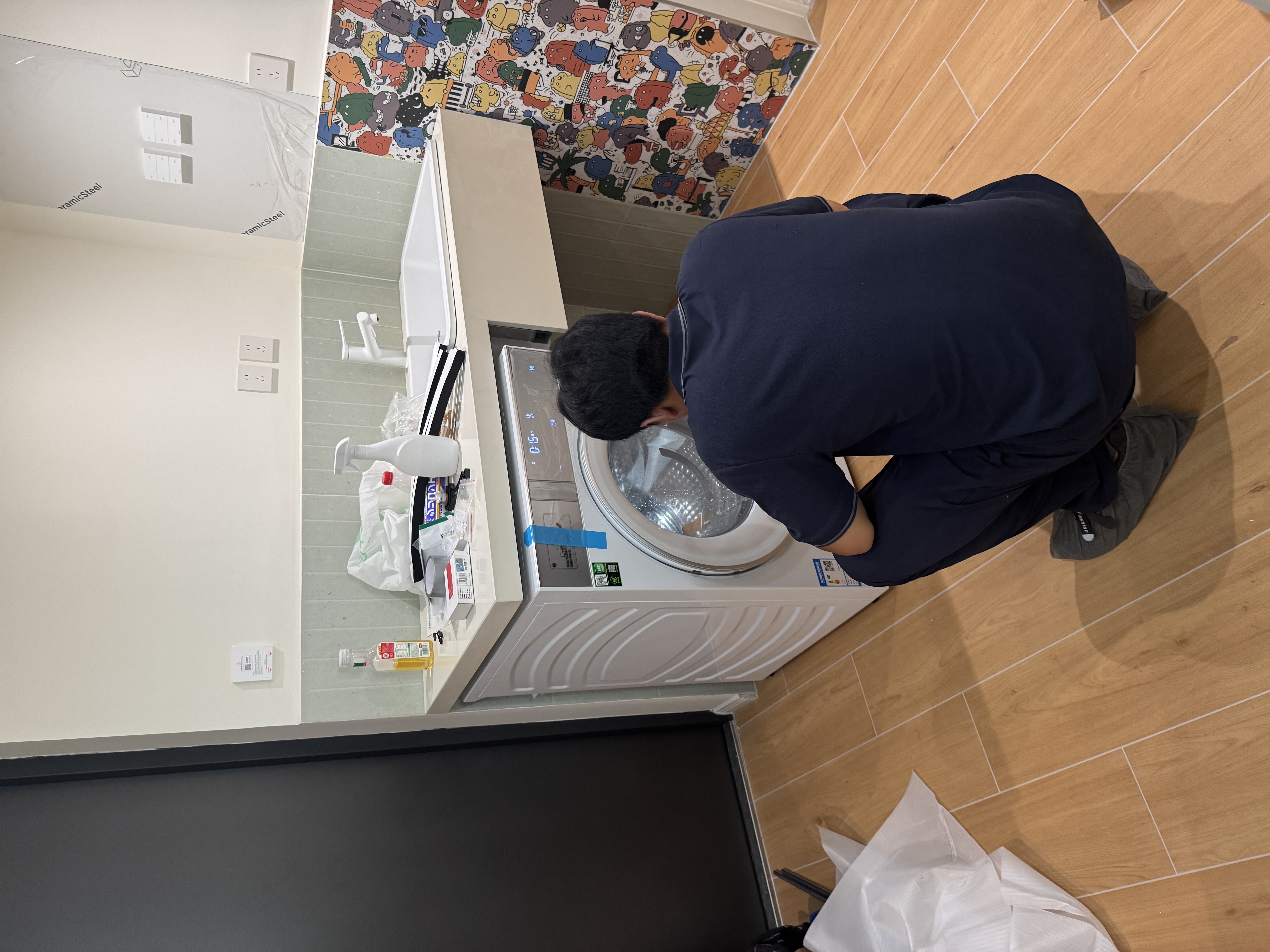 卡萨帝（Casarte）滚筒洗衣机全自动 揽光W13洗烘一体机13kg 热泵烘干 家用大容量 家电以旧换新CE AB13LWTUWCU1 实拍图