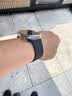 MSSM适用苹果手表表带apple watch S11/S10硅胶磁吸表带iwatch s9/8/se3/Ultra3回环运动表带 黑色 实拍图
