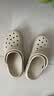 卡骆驰（CROCS）新款厚底云朵洞洞鞋送女友礼物206750 骨白色   36-37 实拍图