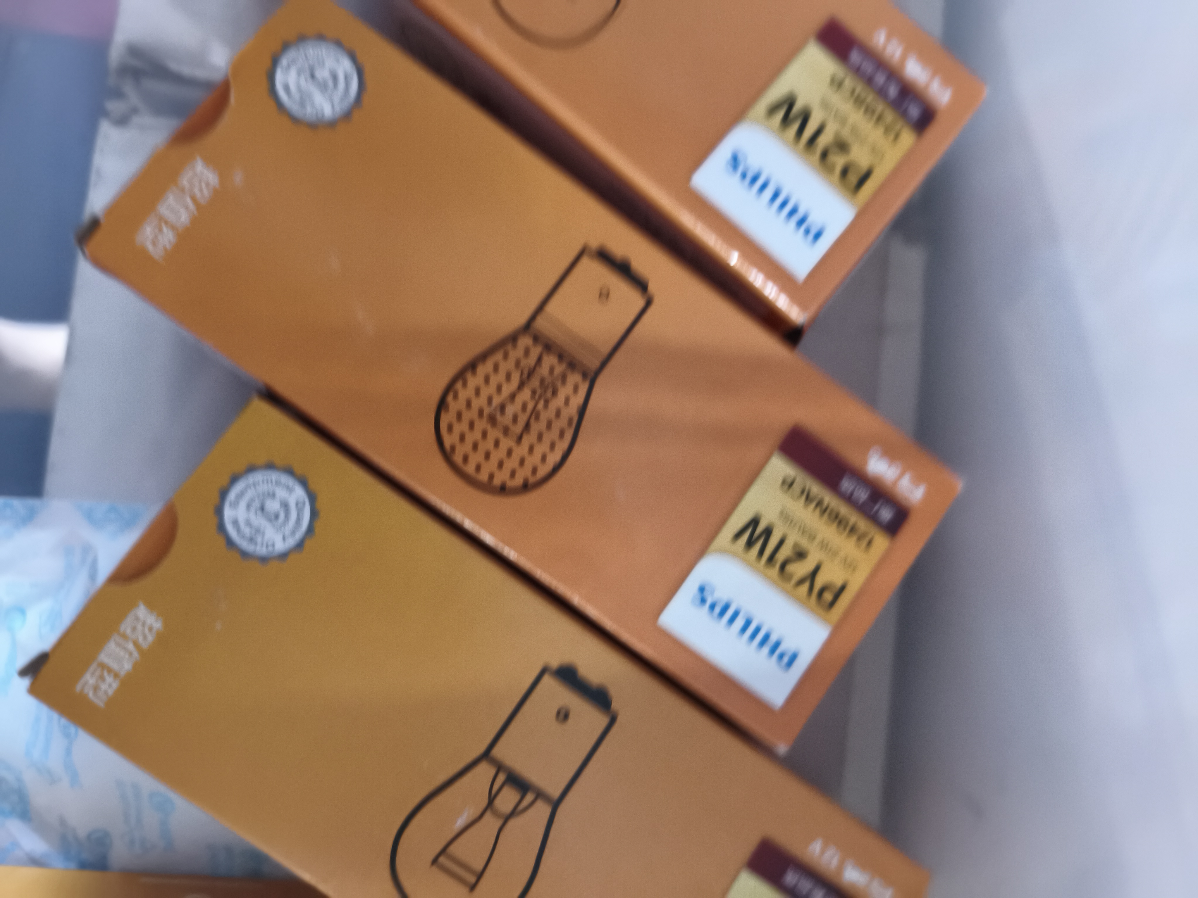 飞利浦（PHILIPS）超值型指示灯刹车灯泡尾灯转向灯P21W汽车灯泡12V 21W10支装 实拍图