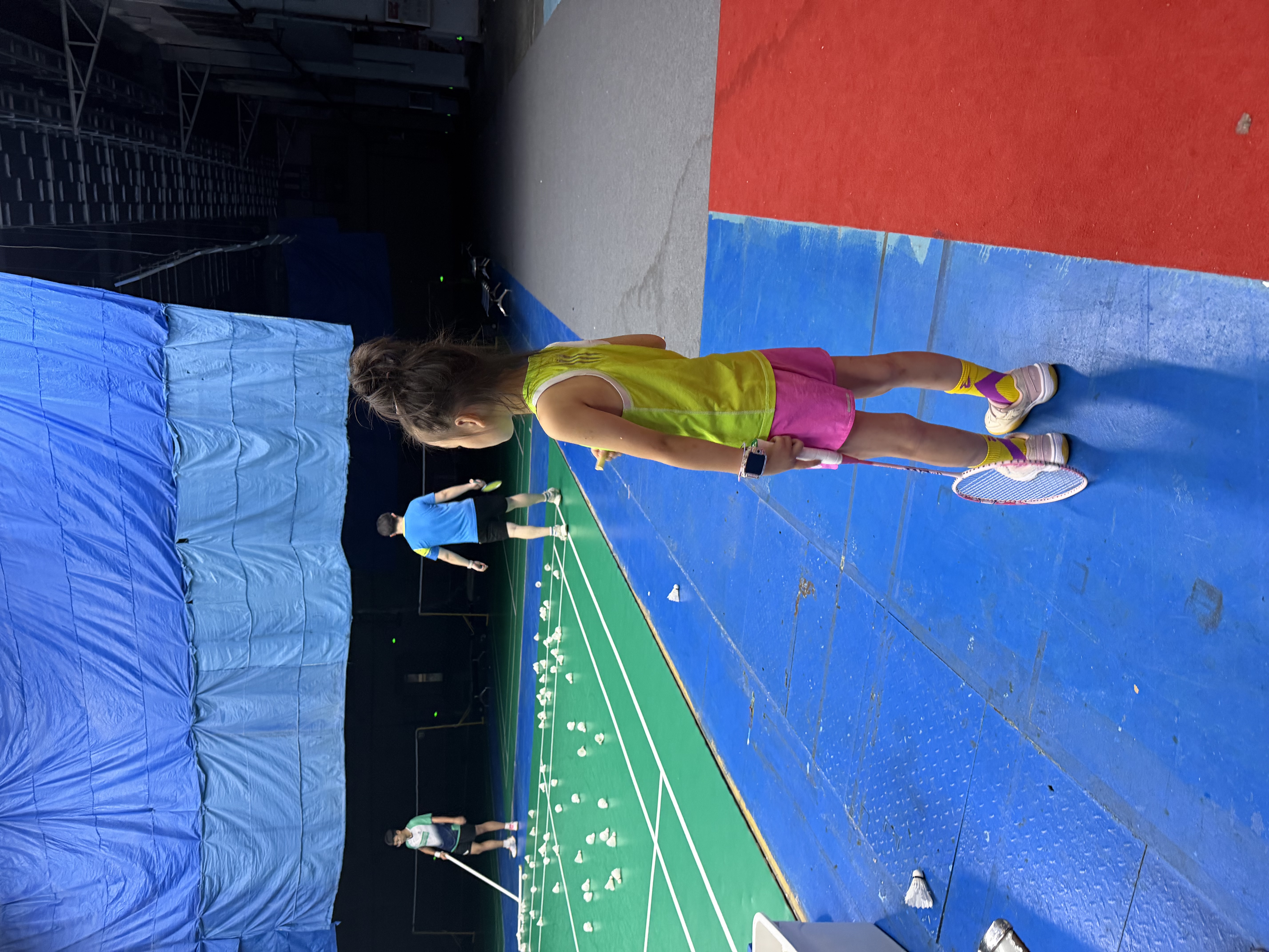 尤尼克斯（YONEX）羽毛球鞋yy基础款舒适亲子款青少年SHB101JRCR米粉34码 实拍图