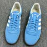 adidas「T头鞋」VL COURT CLASSIC板鞋德训鞋男女阿迪达斯轻运动   蓝色/亮白/树脂黄 (推荐女生选小半码)   36.5 实拍图