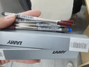 凌美（LAMY）签字笔宝珠笔 圆珠笔 生日节日礼物学生成人练字文具 德国进口 狩猎系列 亮黑 蓝色笔芯0.7mm 实拍图
