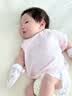 爱宝适婴儿防抓手套0-1岁新生儿护手防抓脸手套纯棉四季款3双装 S921 实拍图
