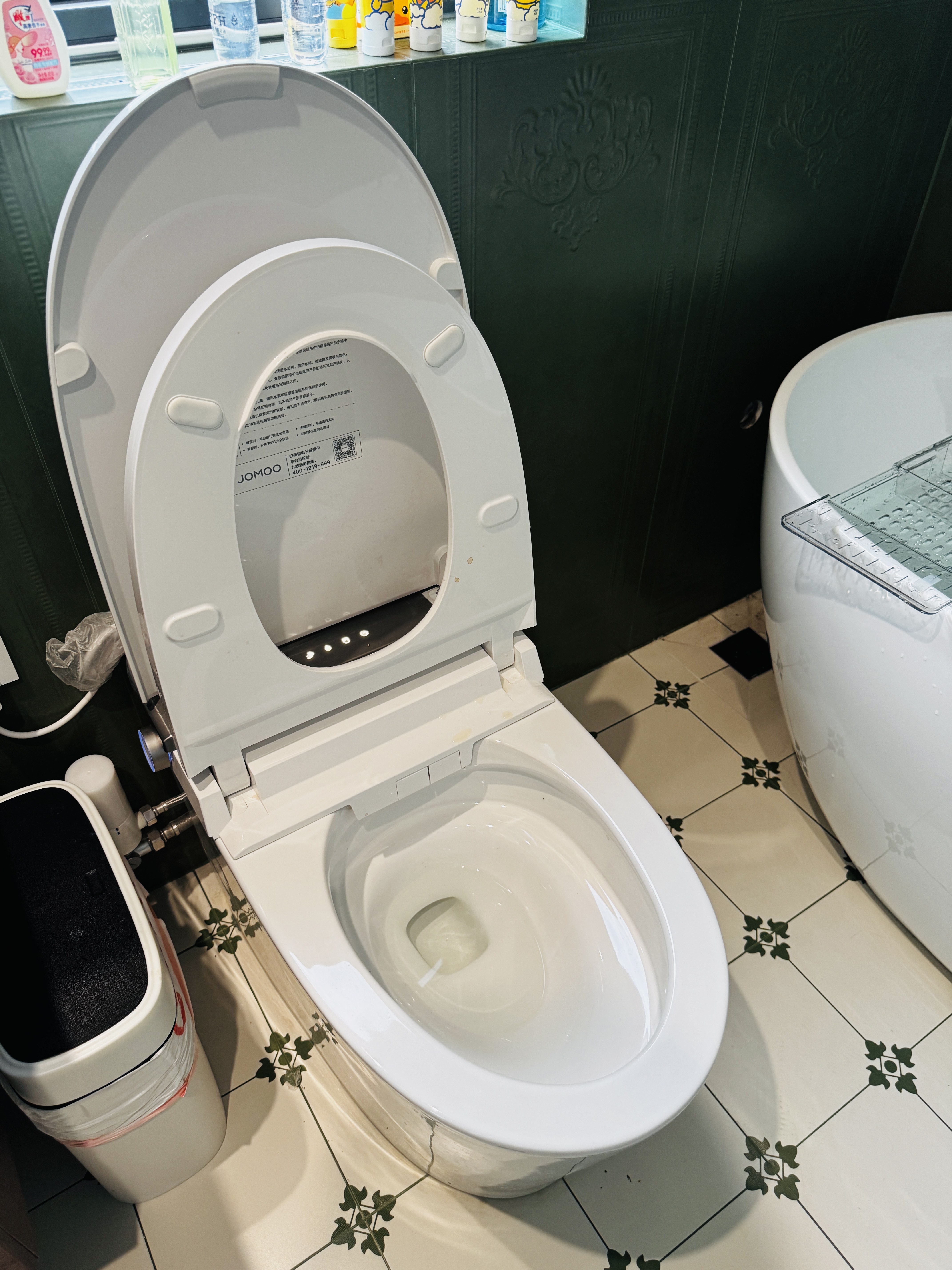 九牧智能马桶一体机全自动坐便器无水压限制自清洁 魔力泡UVC水路除菌 【2025全能高配】首创自清洁丨净水除菌ZS700P 305坑距(290-390以内) 实拍图