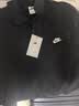 耐克(NIKE)男短袖T恤  POLO衫 纯棉 运动休闲简约 FN3895-010 黑L 实拍图