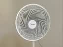 美的（Midea）【超级单品】七叶轻音立式电风扇家用柔风落地扇台式桌面小型风扇大风量节能摇头宿舍电扇 SAF30AB 实拍图