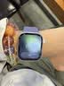 Apple/苹果 Watch S11 智能手表GPS款42毫米银色铝金属表壳雾紫色运动型表带S/M MEUT4CH/B 实拍图
