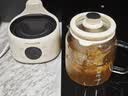 九阳（Joyoung）全玻璃沸萃0胶水养生壶 85mm加大玻璃茶篮煮茶器±1℃调温冲奶壶 办公室恒温花茶壶烧水壶12WY01R 实拍图