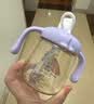 贝亲（Pigeon）儿童牛奶杯1-3岁 宝宝喝奶瓶 PPSU直饮泡奶吸管水杯 紫色330mL 实拍图