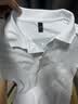 罗蒙男童短袖polo衫校园服饰秋夏新款T恤女童班服 白色短袖POLO衫 180 实拍图