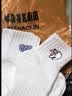 俞兆林5双袜子男士短袜吸汗春夏季中筒潮ins透气白男生青少年防臭运动袜 实拍图